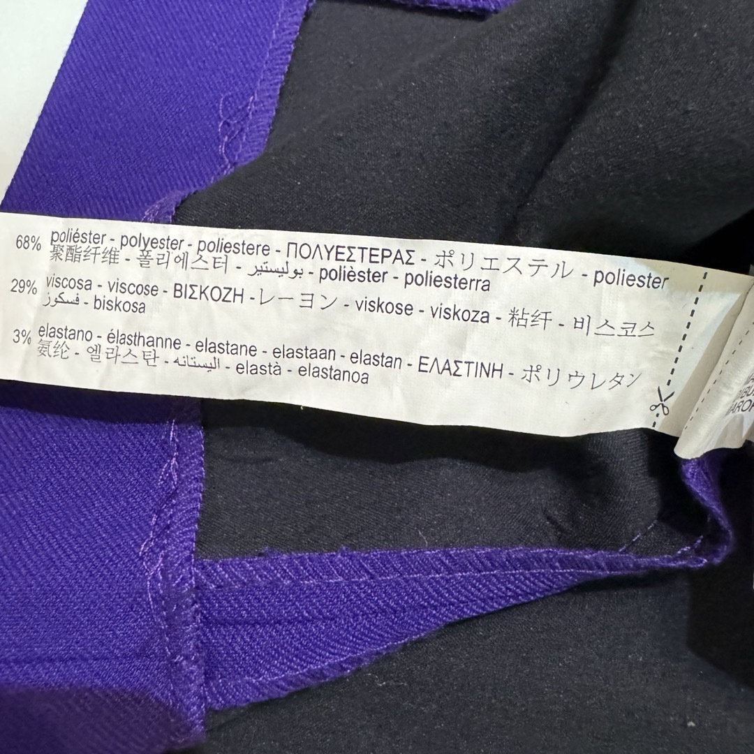 ZARA(ザラ)のZARA ザラ タイトスカート 紫 後ろスリット レディースのスカート(ロングスカート)の商品写真