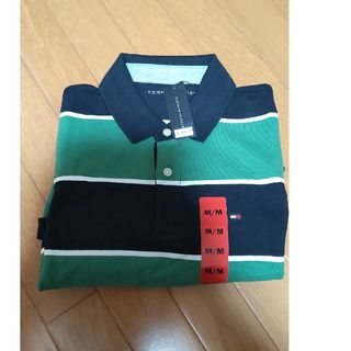 トミーヒルフィガー(TOMMY HILFIGER)のトミーヒルフィガー　ポロシャツ　新品未使用（M）(ポロシャツ)