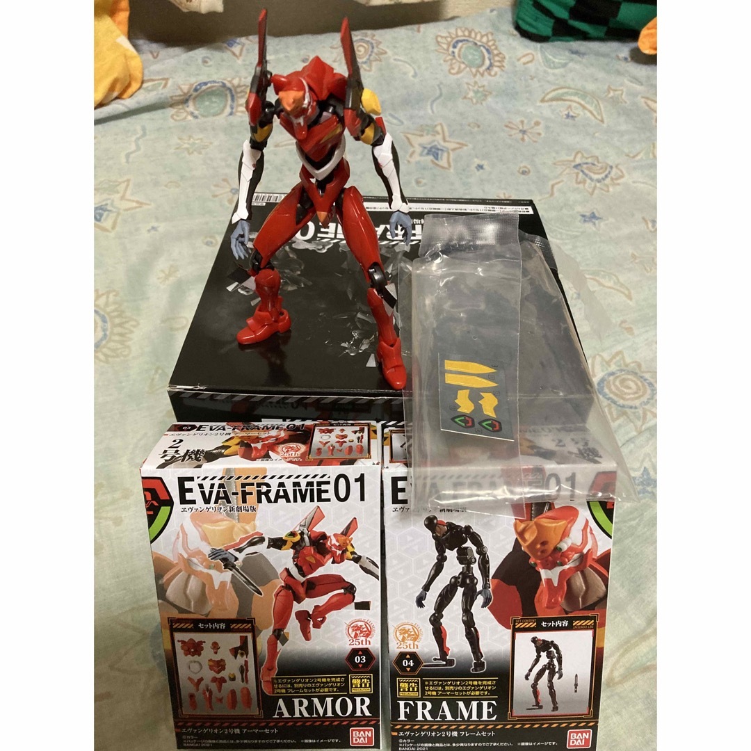 BANDAI(バンダイ)のEVA-FRAME 01 エヴァンゲリヲン 新劇場版01  組立済み エンタメ/ホビーのフィギュア(アニメ/ゲーム)の商品写真