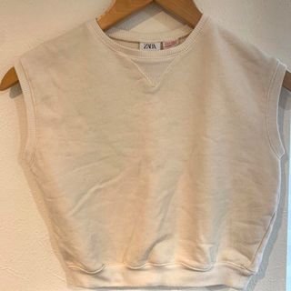 ザラキッズ(ZARA KIDS)のZARAキッズ スウェット ベスト 104cm(Tシャツ/カットソー)