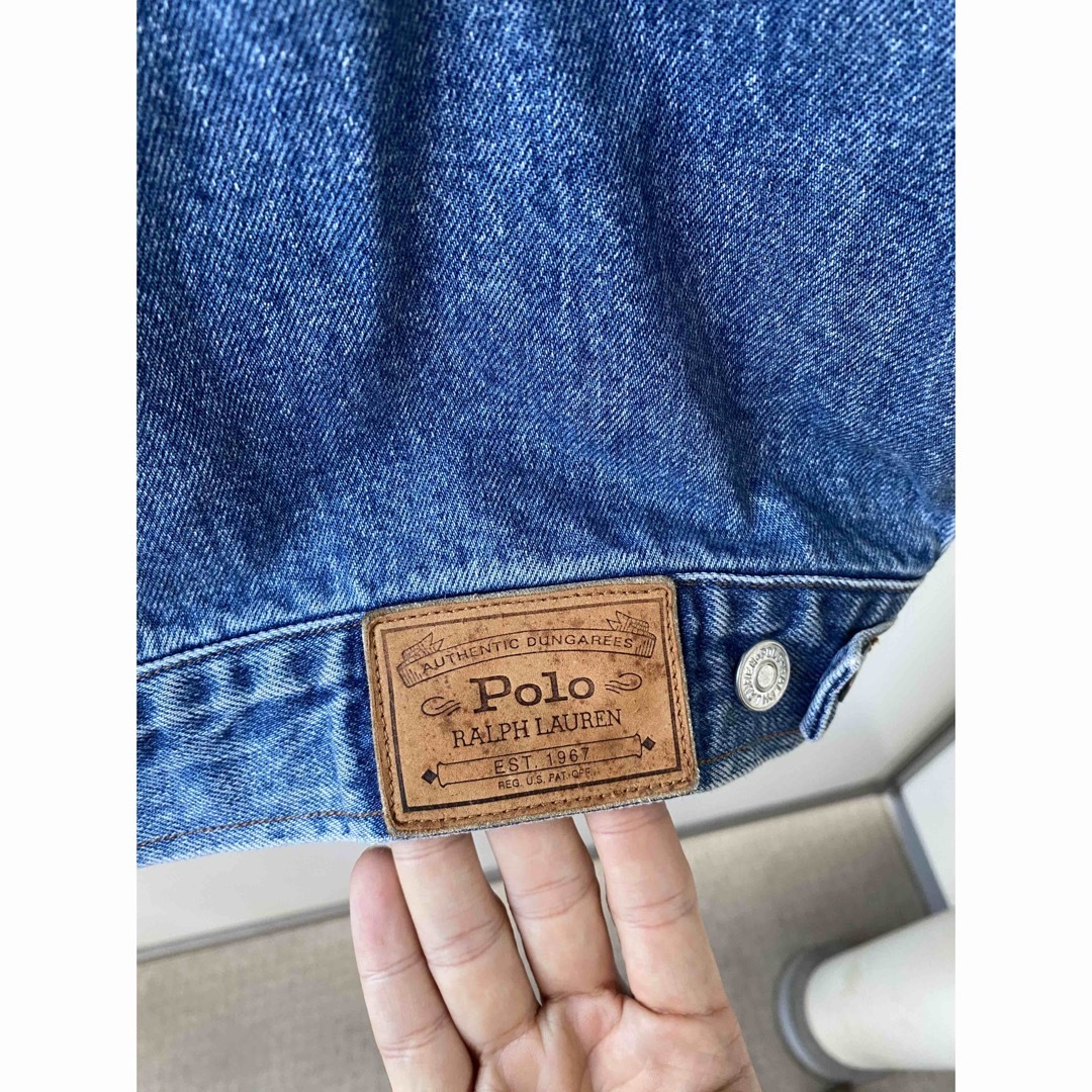 Ralph Lauren(ラルフローレン)の90s Polo Sport デニム ジャケット ビンテージ ポロスポーツ メンズのジャケット/アウター(Gジャン/デニムジャケット)の商品写真