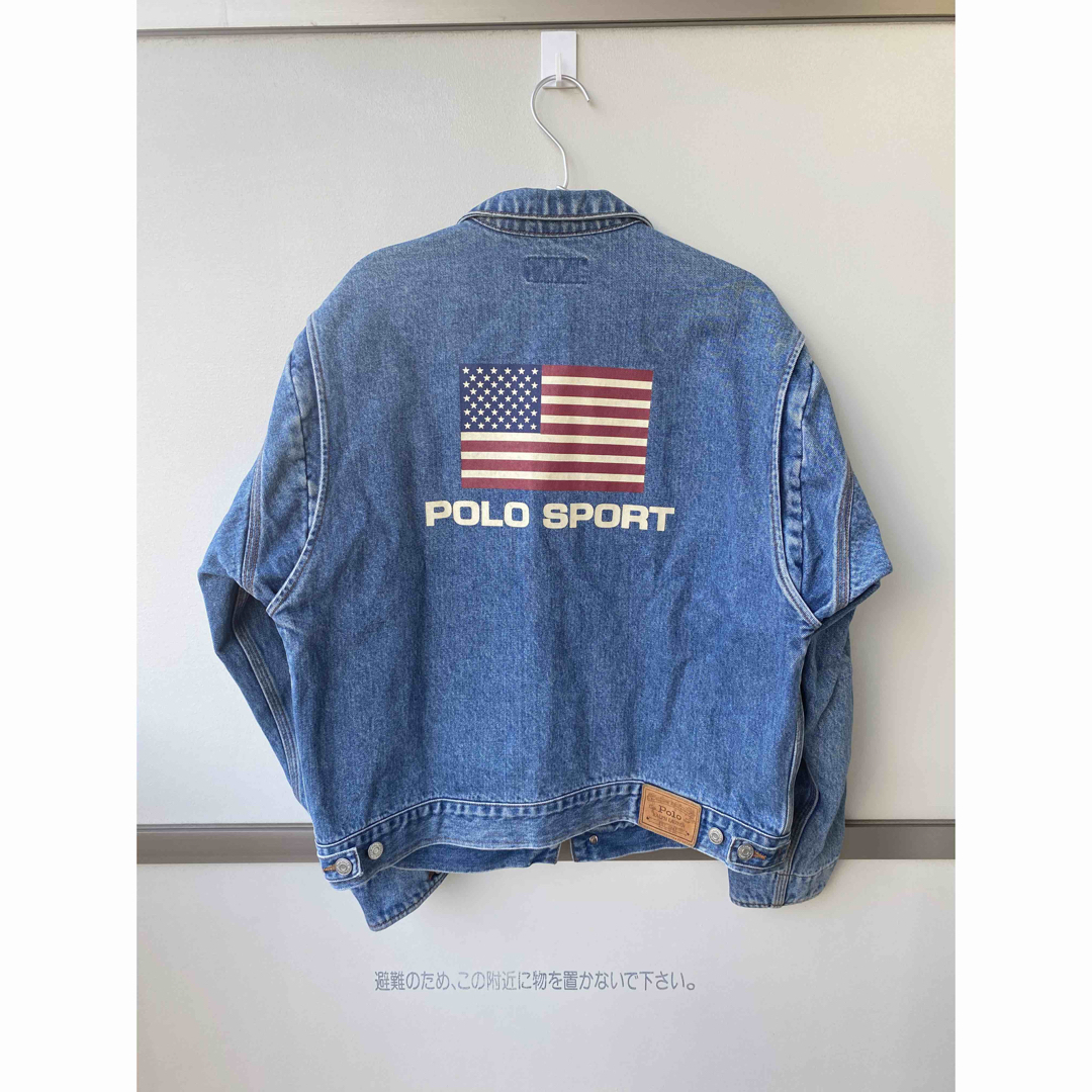 ジャケット/アウター90s Polo Sport デニム ジャケット ビンテージ ポロスポーツ