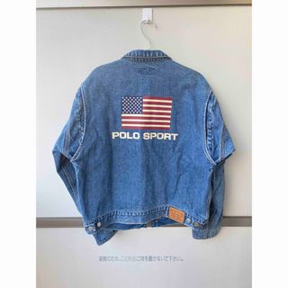 ラルフローレン(Ralph Lauren)の90s Polo Sport デニム ジャケット ビンテージ ポロスポーツ(Gジャン/デニムジャケット)