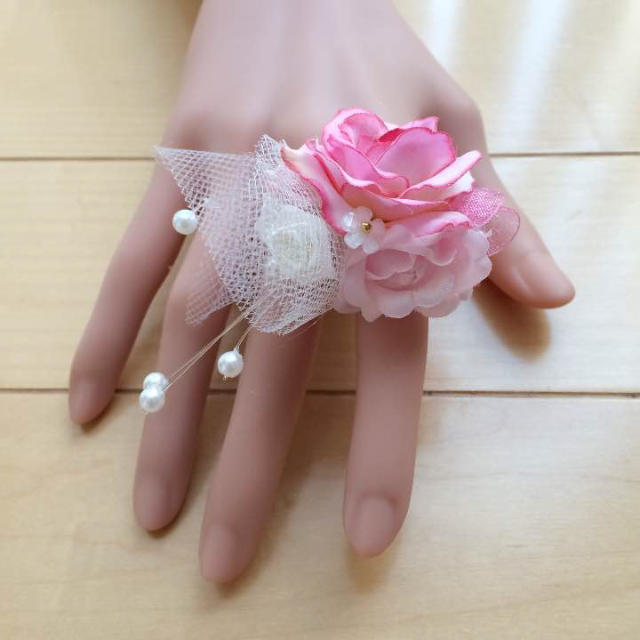 フラワーリング♡花リング レディースのアクセサリー(リング(指輪))の商品写真