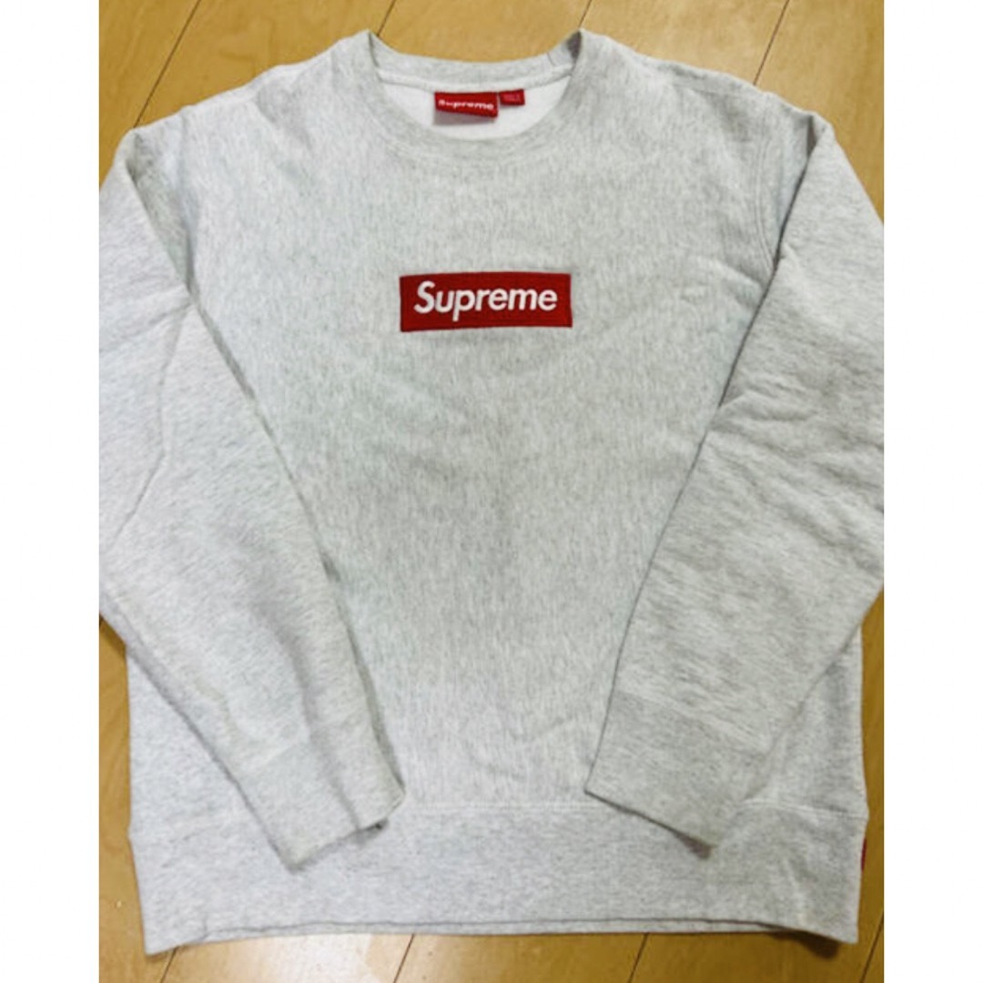 スウェットSupreme 18AW Box Logo Crewneck Sサイズ