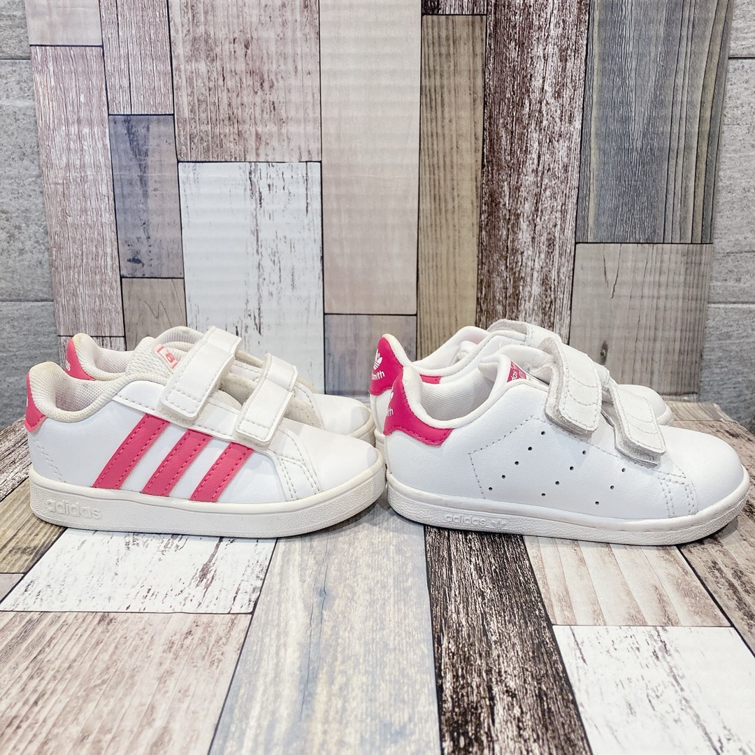 adidas(アディダス)の【まとめ売り】　アディダス　キッズスニーカー　 キッズ/ベビー/マタニティのベビー靴/シューズ(~14cm)(スニーカー)の商品写真