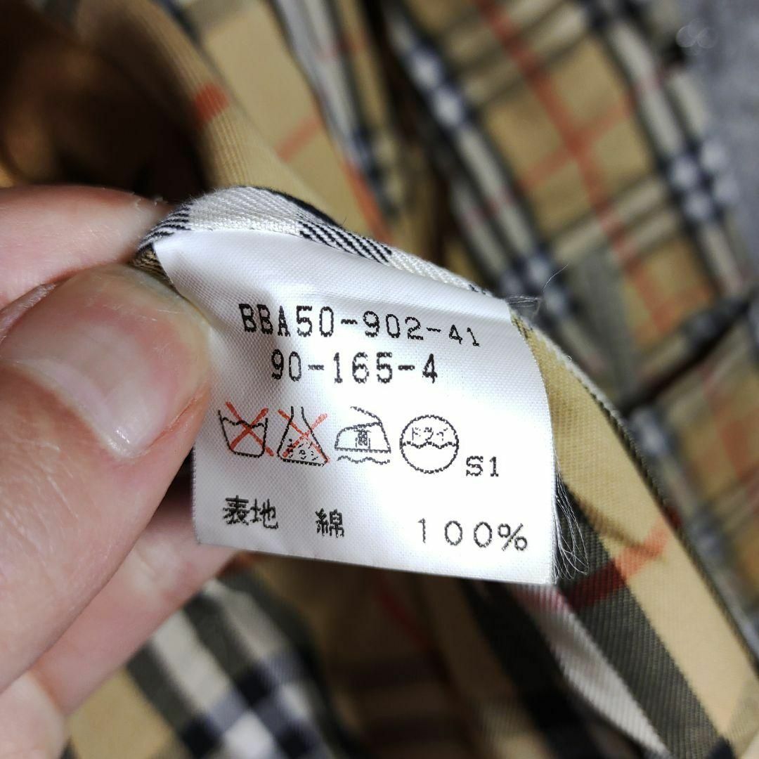 BURBERRY - 7-76超美品 バーバリーズ ステンカラーコート ノヴァ