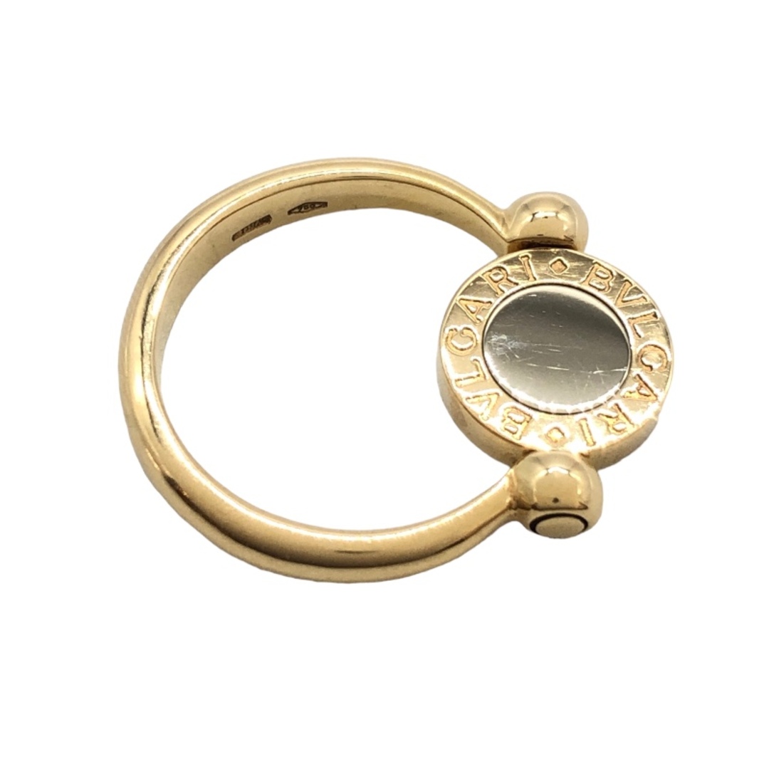 BVLGARI(ブルガリ)の　ブルガリ BVLGARI ブルガリブルガリ　フリップリングパヴェダイヤ K18イエローゴールド 750YG　ダイヤモンド ジュエリー レディースのアクセサリー(リング(指輪))の商品写真