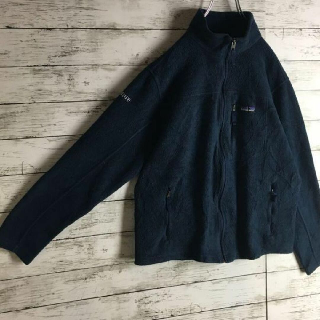 patagonia(パタゴニア)の【人気定番】パタゴニア☆シンチラジップフリース　ネイビー　紺　775 メンズのジャケット/アウター(ブルゾン)の商品写真