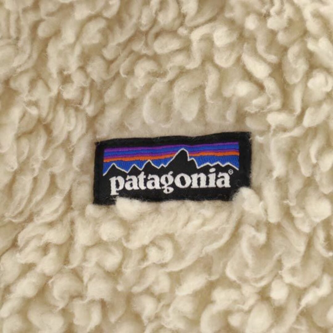 patagonia(パタゴニア)のパタゴニア アウトドア ボアジャケット XXL ベージュ patagonia キッズ 古着 【231212】 キッズ/ベビー/マタニティのキッズ服男の子用(90cm~)(ジャケット/上着)の商品写真