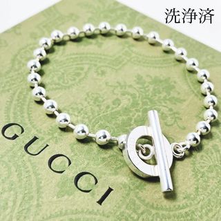 グッチ(Gucci)の【洗浄済】グッチ GUCCI 925 ブレスレット シルバー アクセ ON49(ブレスレット)