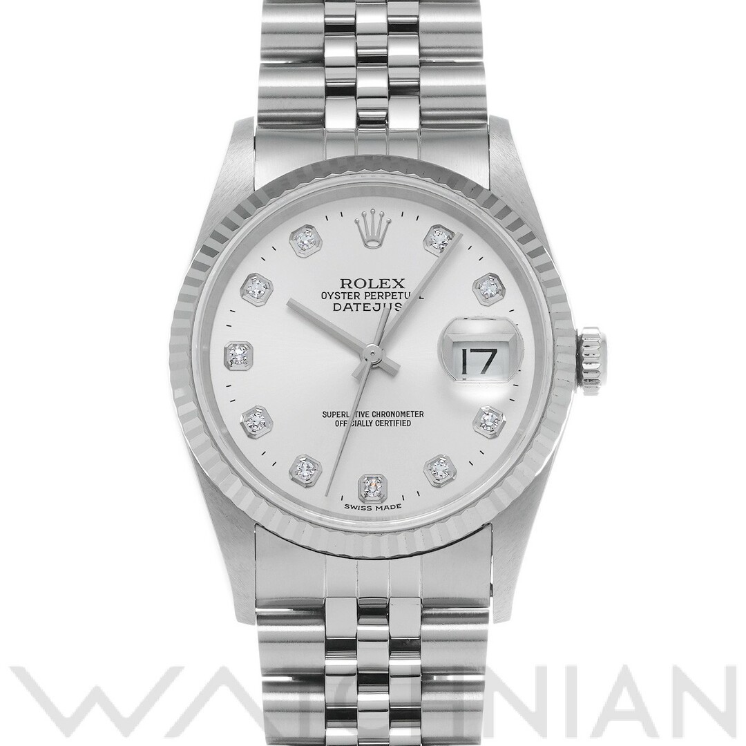 ロレックス ROLEX 16234G T番(1997年頃製造) シルバー /ダイヤモンド メンズ 腕時計腕時計(アナログ)