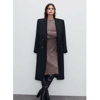 ザラ(ZARA)のzara ニットワンピース(ロングワンピース/マキシワンピース)