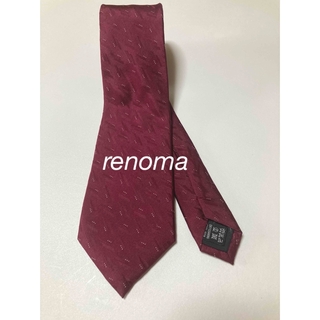 レノマ(RENOMA)の美品◾️ renoma レノマ　ネクタイ　メンズ　レッドパープル系(ネクタイ)