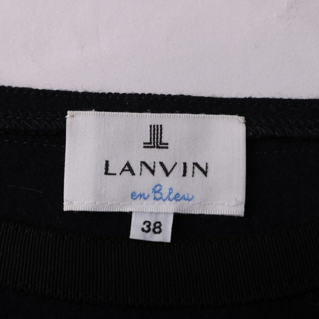 LANVIN en Bleu - ランバンオンブルー ワンピース ニット 長袖 ウール