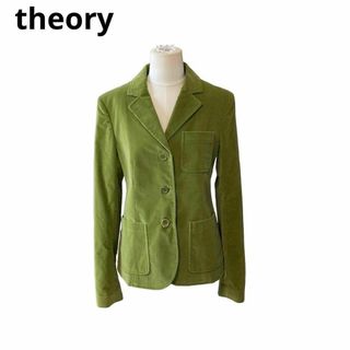 セオリー(theory)のtheory セオリー　グリーン　ジャケット　2(テーラードジャケット)