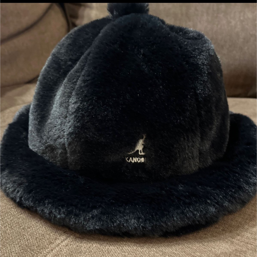 ハットKANGOL FAUX FUR CASUAL 深瀬着用　L size