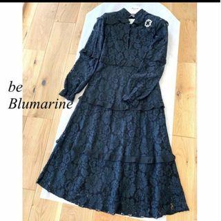 Blumarine - 未使用級 ブルマリン ボウタイ ペプラム レース刺繍 ...