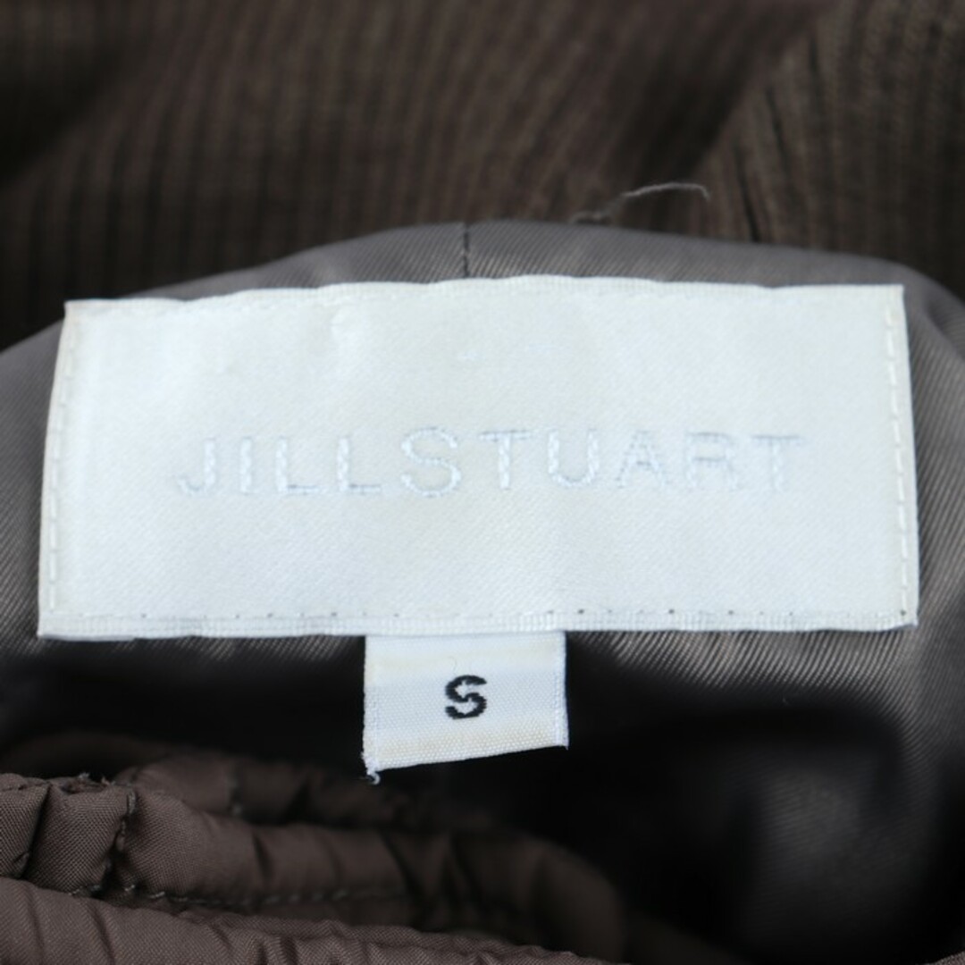 JILLSTUART(ジルスチュアート)のジルスチュアート ブルゾン ジャケット 中綿 アウター レディース Sサイズ ブラウン JILLSTUART レディースのジャケット/アウター(ブルゾン)の商品写真