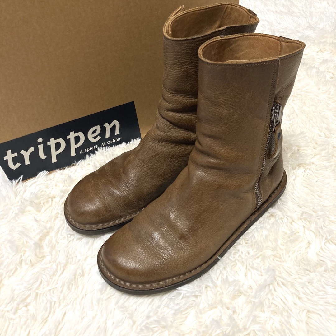 trippen(トリッペン)の★トリッペン★trippen★ブーツ★deer camel★ディアー★ レディースの靴/シューズ(ブーツ)の商品写真