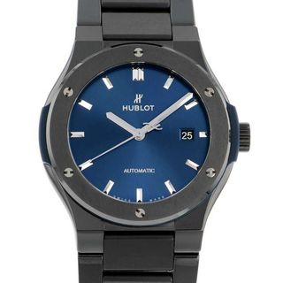 ウブロ(HUBLOT)のウブロ クラシックフュージョン 548.CM.7170.CM HUBLOT 腕時計 ブルー文字盤(腕時計(アナログ))