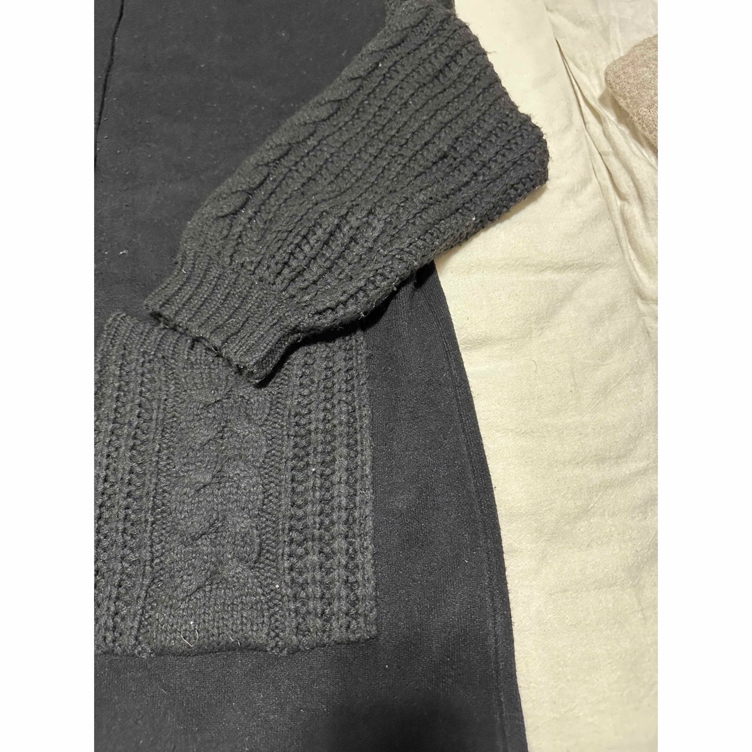 ZARA(ザラ)のZARA knit ニットカーディガン ニットコート 厚手 レディースのトップス(カーディガン)の商品写真