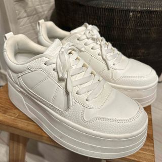 ザラ(ZARA)のZARA プラットフォーム　スニーカー　36(スニーカー)