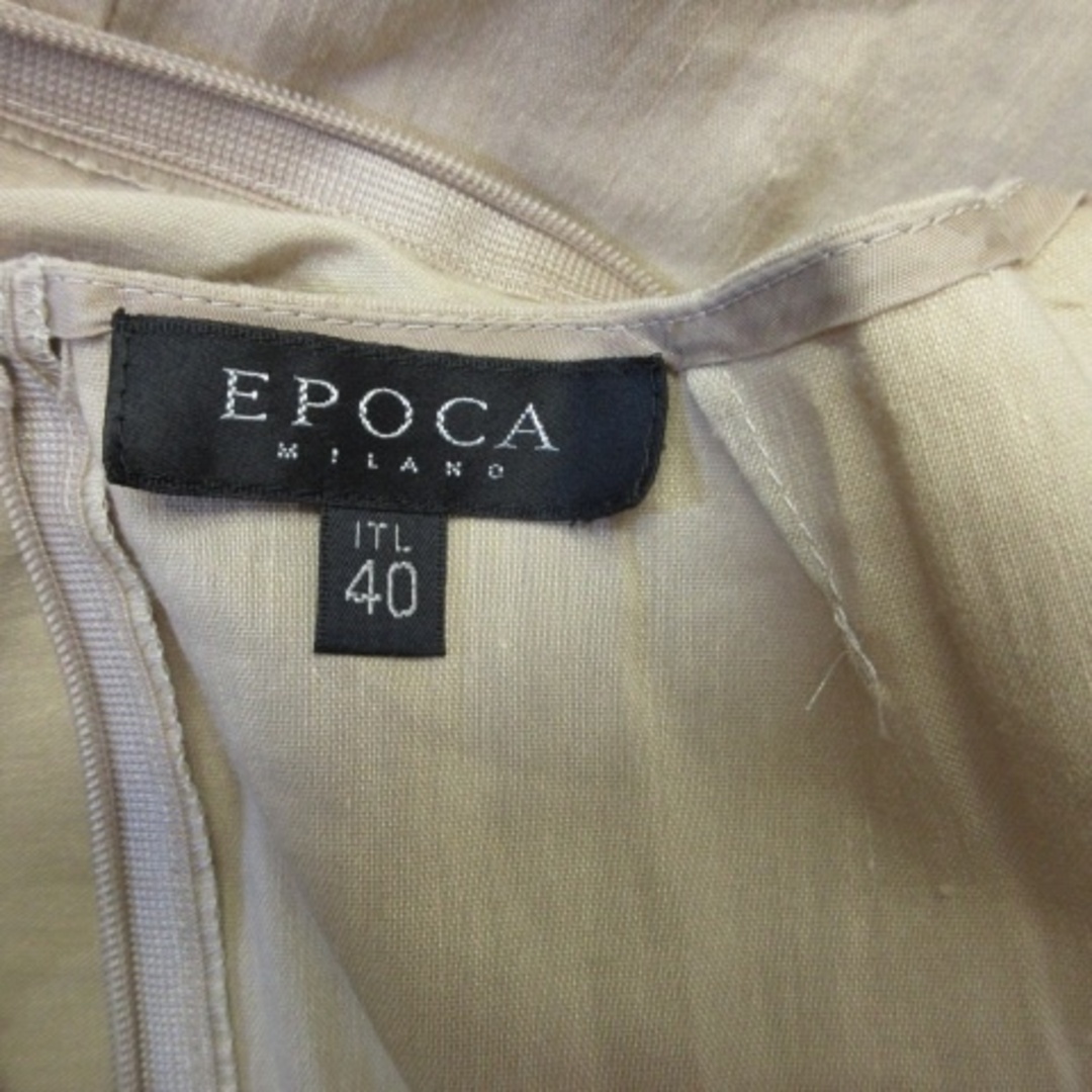 EPOCA(エポカ)のエポカ EPOCA リネンワンピース ロング マキシ丈 40 IBO44 レディースのワンピース(ロングワンピース/マキシワンピース)の商品写真