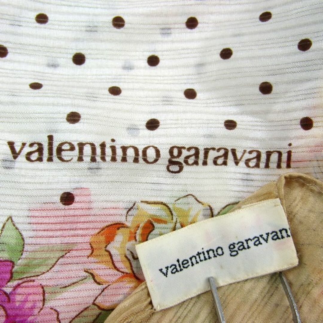 valentino シルクスカーフ　花柄elea国内購入品