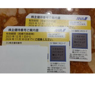 エーエヌエー(ゼンニッポンクウユ)(ANA(全日本空輸))のANA  株主優待(航空券)