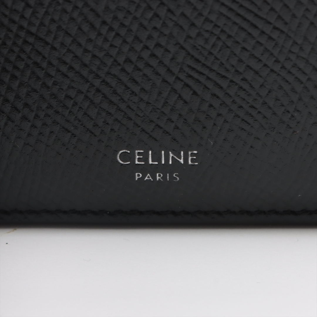 celine(セリーヌ)のセリーヌ バイフォールド レザー  ブラック レディース コンパクトウォレ レディースのファッション小物(財布)の商品写真