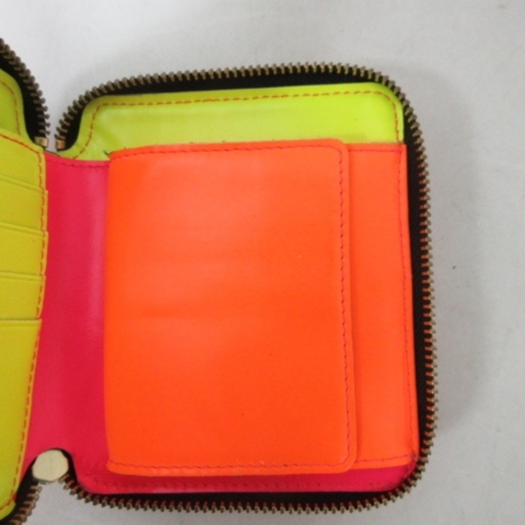COMME des GARCONS(コムデギャルソン)のコムデギャルソン 美品 箱付 二つ折り財布 レザー ピンク SA2100SF レディースのファッション小物(財布)の商品写真