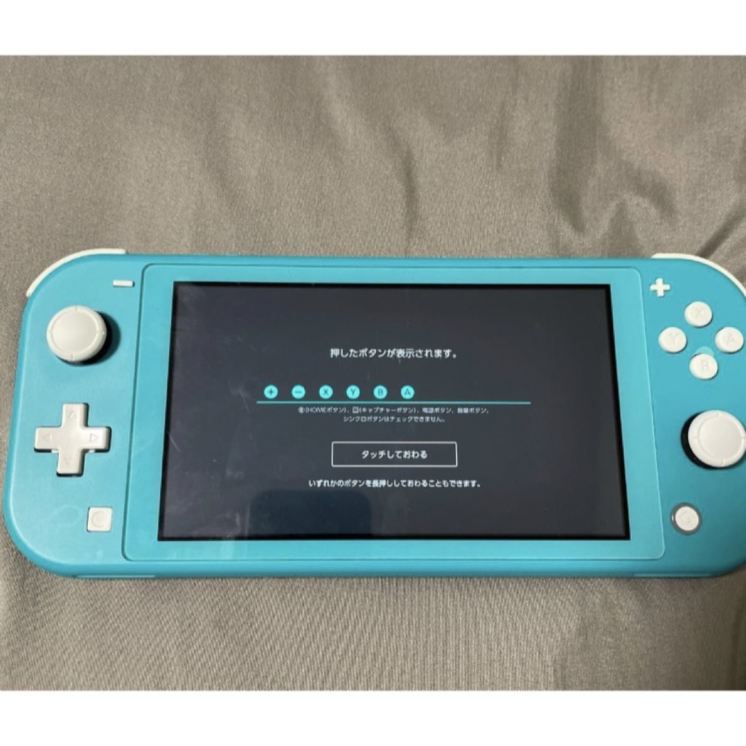 Switch Lite ターコイズ 2019年製 純正充電器付き 箱無し