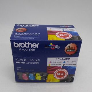 ブラザー(brother)のbrother ブラザー インクカートリッジ LC16-4PK(PC周辺機器)