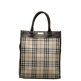 バーバリー(BURBERRY)のバーバリー ノバチェック ハンドバッグ トートバッグ キャンバス レディース BURBERRY 【1-0129200】(ハンドバッグ)