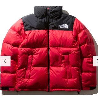 ザノースフェイス(THE NORTH FACE)のノースフェイス　ヌプシ　赤　ダウンジャケットND91841(ダウンジャケット)