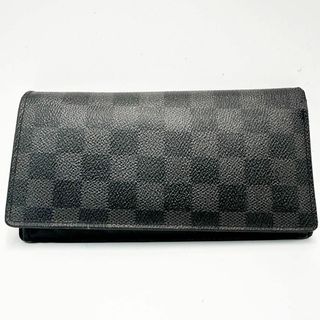 ルイヴィトン(LOUIS VUITTON)のルイヴィトン 長財布 N62665 ポルトフォイユ ブラザ ダミエ ブラック(長財布)