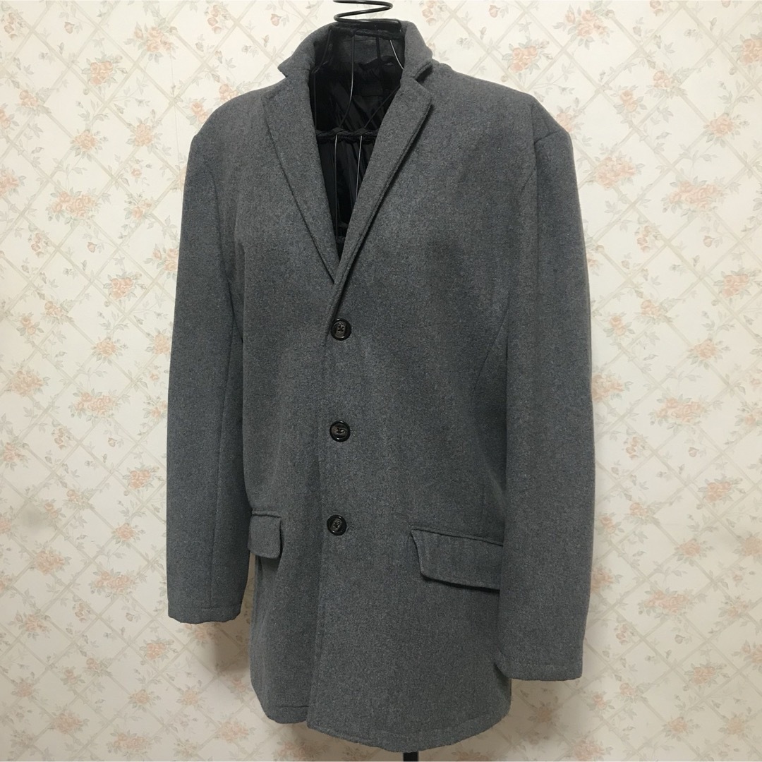 TETE HOMME(テットオム)の★TETE HOMME/テットオム★極美品★大きいサイズ！コートL(11号) メンズのジャケット/アウター(その他)の商品写真