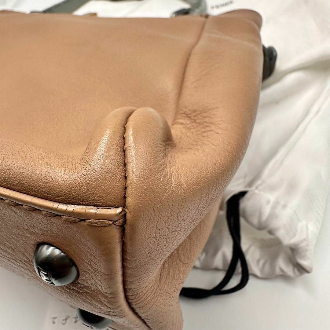 極美品✨フェンディ ピーカブー 2way ショルダー バイカラー 極美品✨フェンディ ピーカブー 2way ショルダー バイカラー