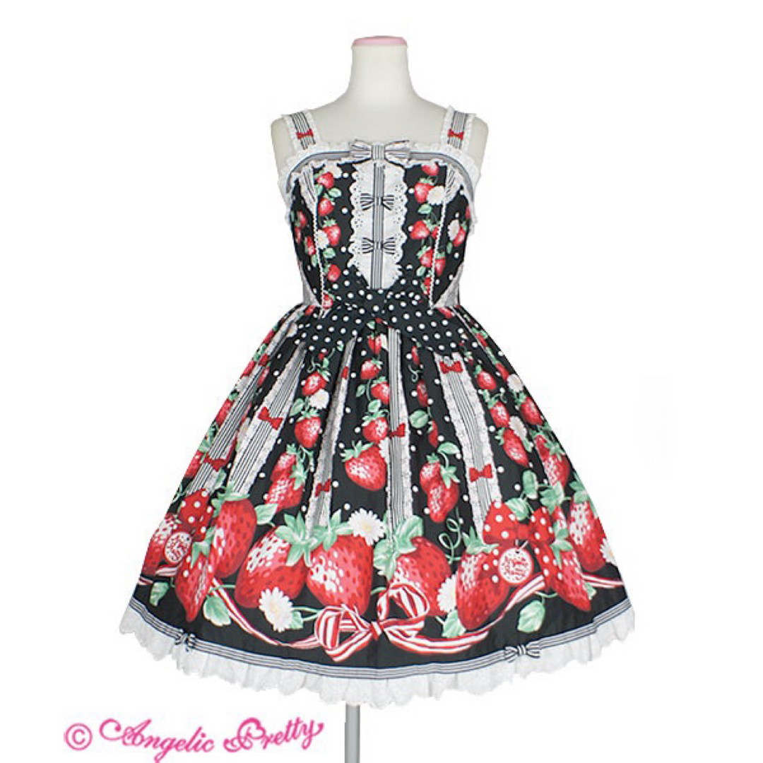 Angelic Pretty - angelic pretty 摘みたていちごジャンパー Angelic Pretty - angelic pretty 摘みたていちごジャンパー