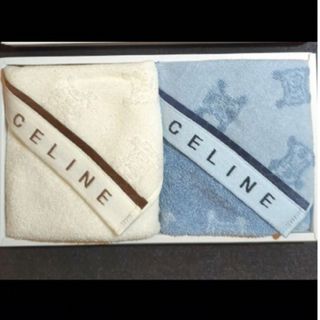 セリーヌ(celine)のセリーヌタオルハンカチ2枚(タオル/バス用品)