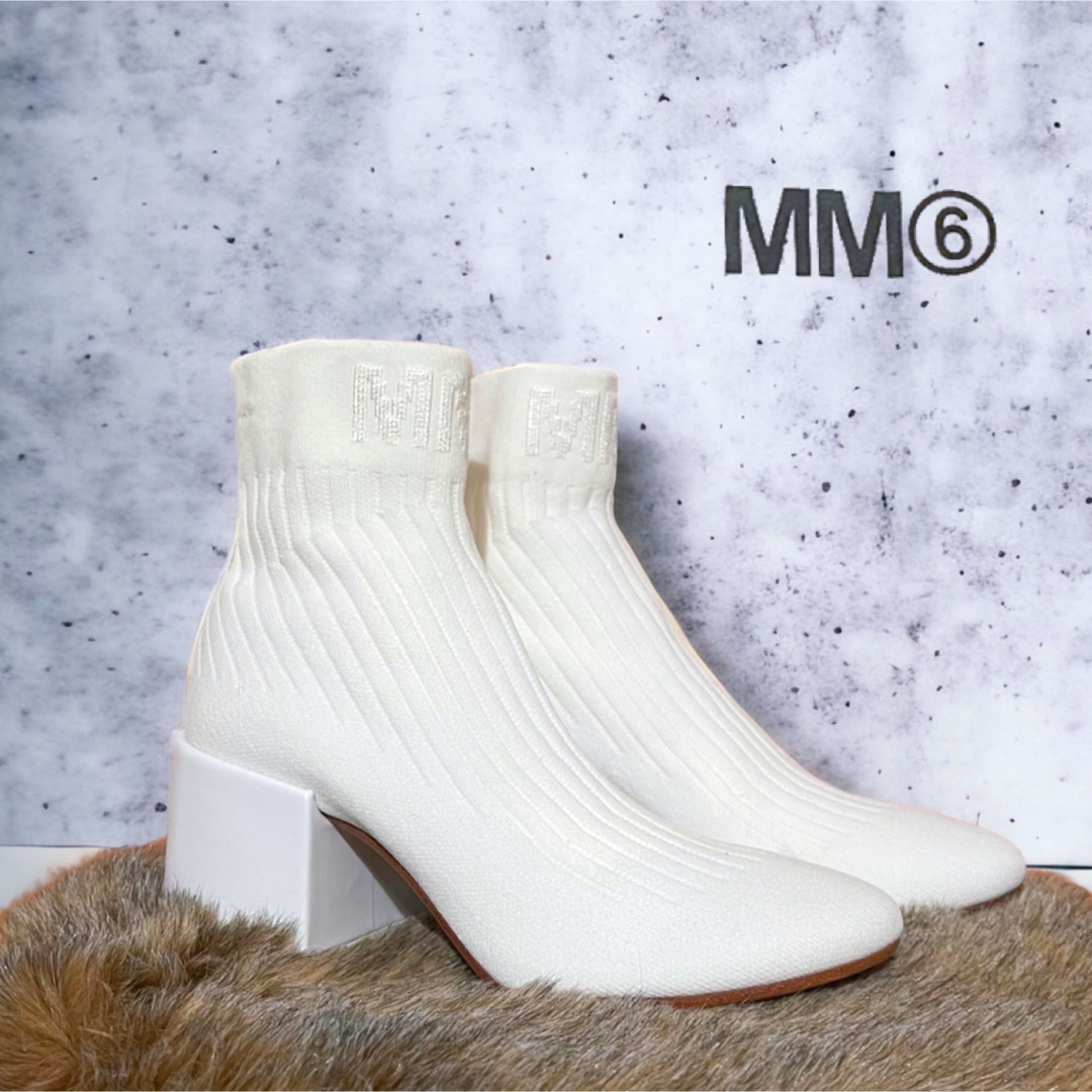 MM6(エムエムシックス)の36サイズ Maison Margiela/MM6/ソックスブーツ レディースの靴/シューズ(ブーツ)の商品写真