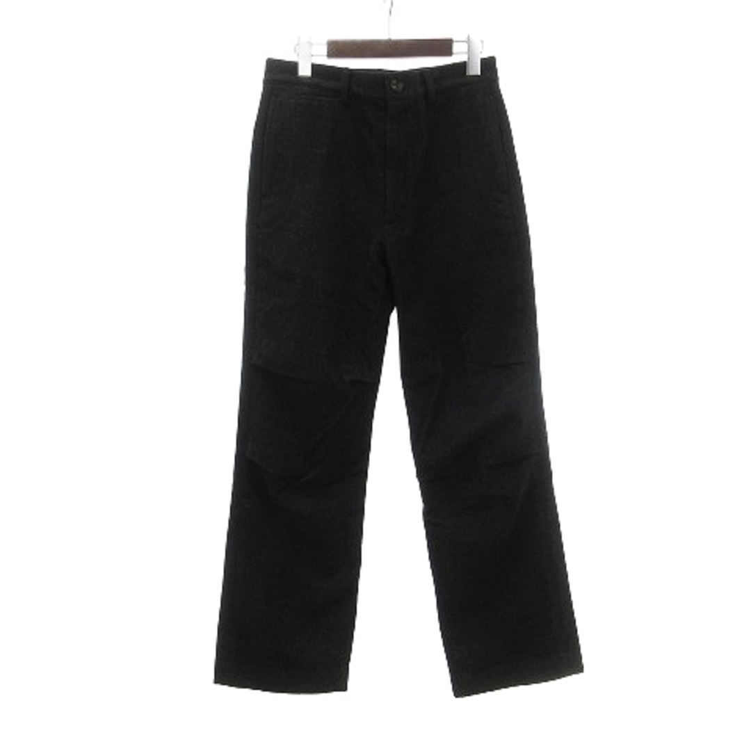 Ron Herman(ロンハーマン)のロンハーマン パンツ スラックス  ジッパーフライ ウール チャコールグレー S メンズのパンツ(スラックス)の商品写真