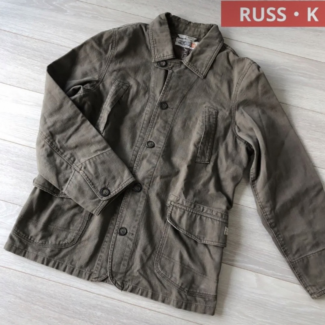 RUSS・K(ラスケー)のRUSS・K ラスケー　メンズ　ジャケット　M メンズのジャケット/アウター(ブルゾン)の商品写真