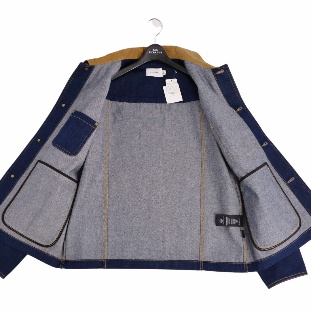 COACH - 未使用 コーチ COACH ジャケット カバーオール デニム COACH - 未使用 コーチ COACH ジャケット カバーオール デニム