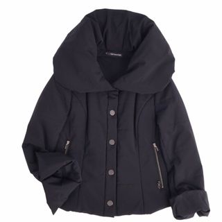 フォクシー(FOXEY)の美品 フォクシー ニューヨーク FOXEY NEW YORK ジャケット 中綿入り RAINY レイニー ショート丈 アウター レディース 38(S相当) ブラック(その他)