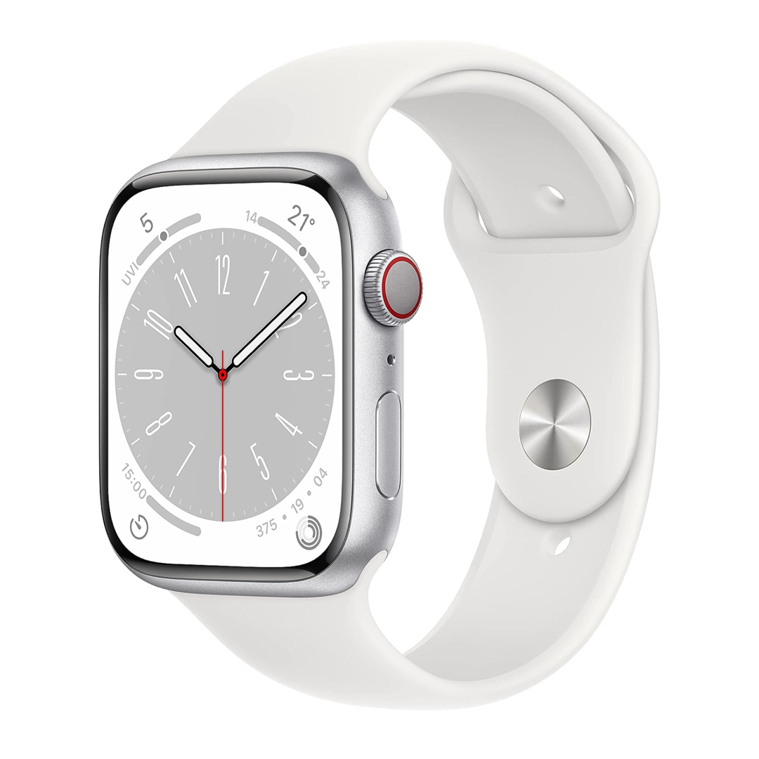 Apple Watch(アップルウォッチ)の★新品未開封★Apple Watch8 45mm シルバーアルミ ホワイト メンズの時計(腕時計(デジタル))の商品写真