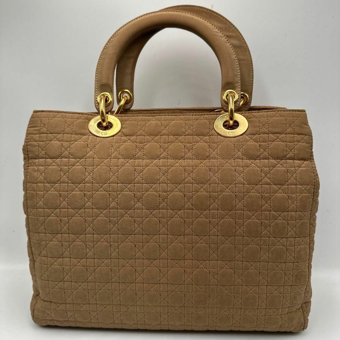 Christian Dior(クリスチャンディオール)の大人気✨レディディオール　ナイロン　2way カナージュ　ブラウン　ショルダー レディースのバッグ(ハンドバッグ)の商品写真