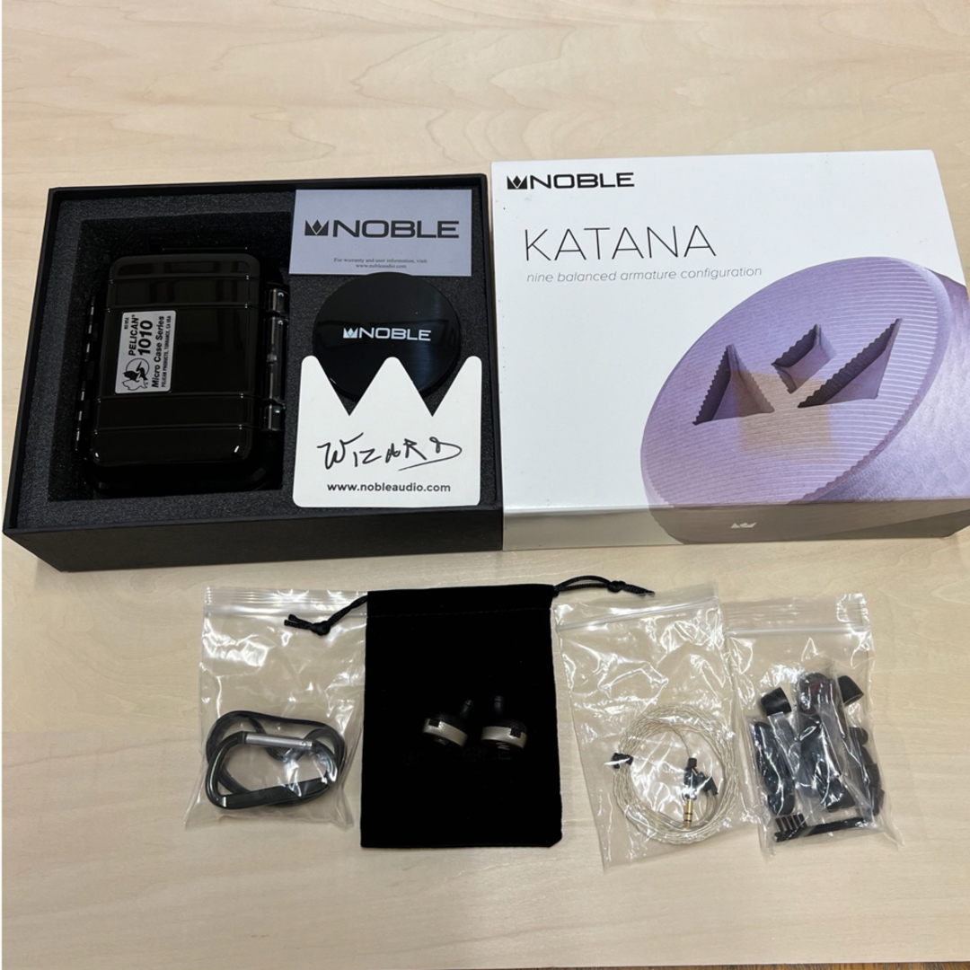 Noble Audio Katanaヘッドフォン/イヤフォン