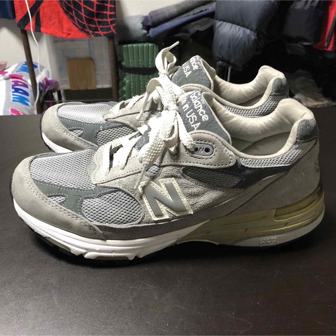 New Balance(ニューバランス)の【送料無料】USA製　New Balance MR993GL 　25cm メンズの靴/シューズ(スニーカー)の商品写真